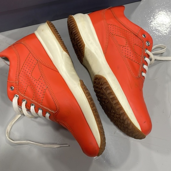 Orange hogan sneakers sz 36 - Picture 2 of 7